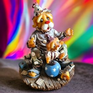 Vtg 97 Barkley Crossing JUST CLOWNING AROUND Figurine BC78623 Edition 1A/1616